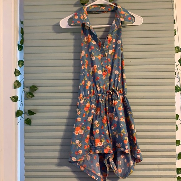 Love Culture Pants - Halter Romper